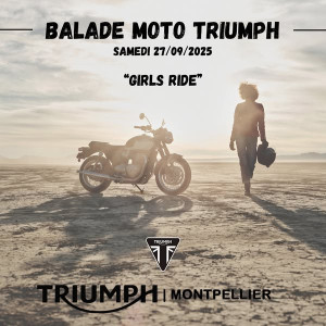 Girls Ride Triumph Montpellier